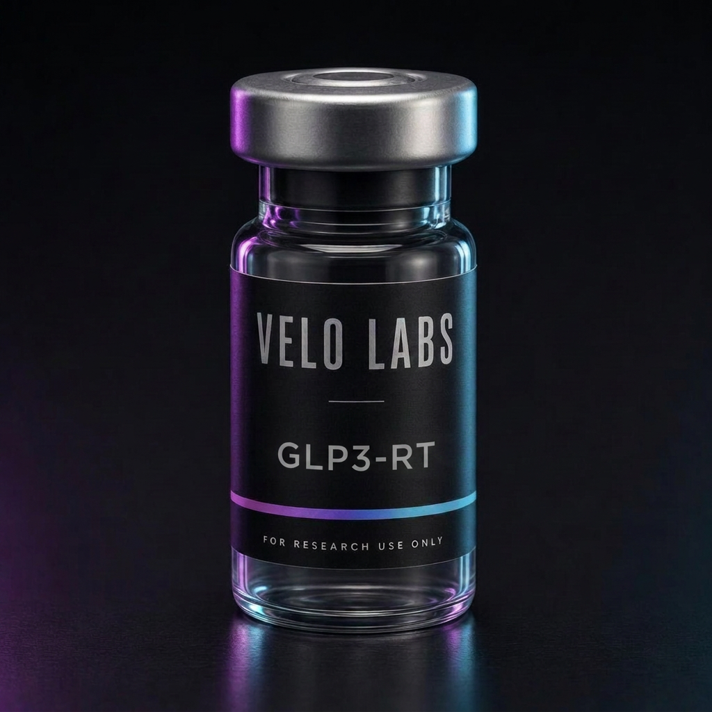 Velo Labs GLP3-RT research peptide vial